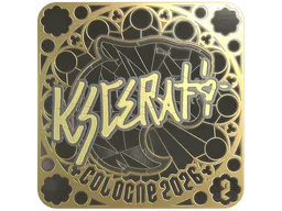 Sticker | KSCERATO (Gold, Ranked) | Cologne 2026