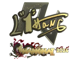 Sticker | L1haNg (Gold) | Shanghai 2024