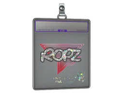 Sticker Slab | ropz (Glitter) | Antwerp 2022