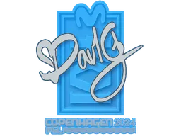 Sticker | dav1g | Copenhagen 2024