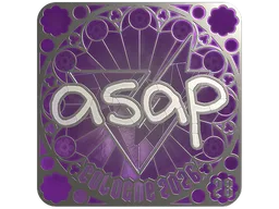 Sticker | asap (Foil, Ranked) | Cologne 2026