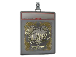 Sticker Slab | FL4MUS (Gold) | Austin 2025