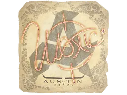 Sticker | woxic | Austin 2025
