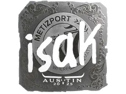 Sticker | isak (Foil) | Austin 2025