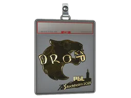 Sticker Slab | drop (Gold) | Stockholm 2021