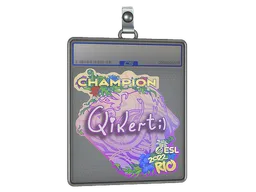 Sticker Slab | qikert (Champion) | Rio 2022