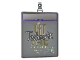 Sticker Slab | Techno4K (Glitter) | Antwerp 2022