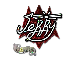 Sticker Slab | Jerry (Glitter) | Paris 2023