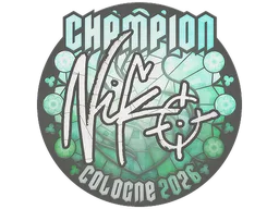 Sticker | NiKo (Champion) | Cologne 2026