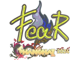 Sticker | fEAR (Holo) | Shanghai 2024