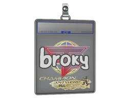 Sticker Slab | broky (Champion) | Antwerp 2022