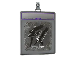Sticker Slab | zevy (Foil) | Austin 2025