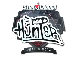 Sticker Slab | huNter- (Foil) | Berlin 2019