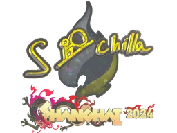 Sticker | s-chilla (Glitter) | Shanghai 2024