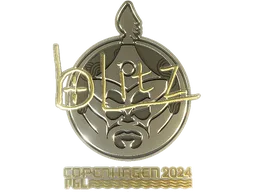 Sticker | bLitz (Gold) | Copenhagen 2024