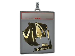 Sticker Slab | VINI (Gold) | Stockholm 2021