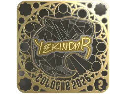 Sticker | YEKINDAR (Gold, Ranked) | Cologne 2026