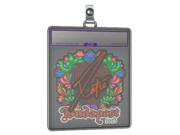 Sticker Slab | XotiC (Embroidered) | Budapest 2025