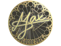 Sticker Slab | max (Gold) | Cologne 2026