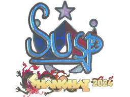 Sticker | susp (Holo) | Shanghai 2024