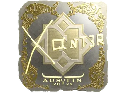 Sticker | Xant3r (Gold) | Austin 2025