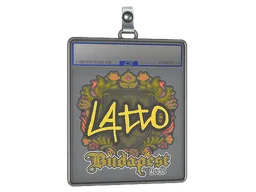 Sticker Slab | latto | Budapest 2025