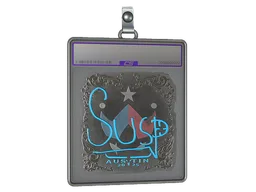 Sticker Slab | susp (Foil) | Austin 2025