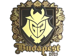 Sticker | G2 esports (Gold) | Budapest 2025