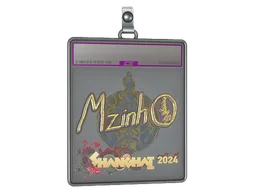 Sticker Slab | mzinho (Holo) | Shanghai 2024