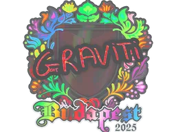 Sticker | Graviti (Holo) | Budapest 2025