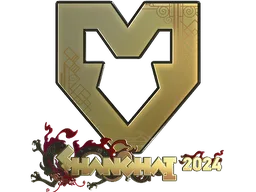 Sticker | MOUZ (Gold) | Shanghai 2024
