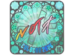 Sticker | nota (Holo, Ranked) | Cologne 2026