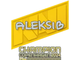 Sticker | Aleksib (Champion) | Copenhagen 2024