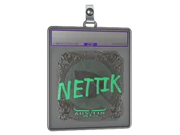 Sticker Slab | nettik (Foil) | Austin 2025