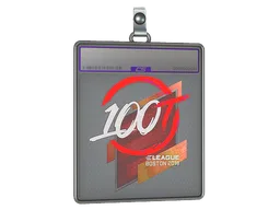 Sticker Slab | 100 Thieves (Holo) | Boston 2018