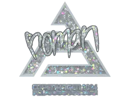 Sticker | roman (Glitter) | Copenhagen 2024