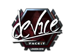 Sticker Slab | device (Foil) | London 2018