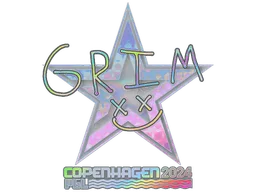 Sticker | Grim (Holo) | Copenhagen 2024