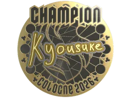 Sticker | kyousuke (Gold, Champion) | Cologne 2026