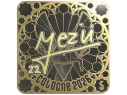 Sticker | mezii (Gold, Ranked) | Cologne 2026