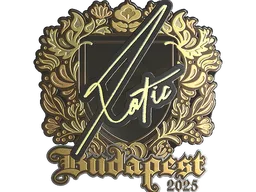 Sticker | XotiC (Gold) | Budapest 2025