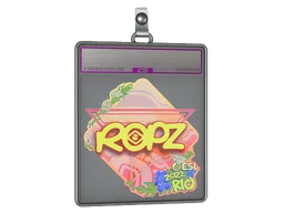 Sticker Slab | ropz (Holo) | Rio 2022