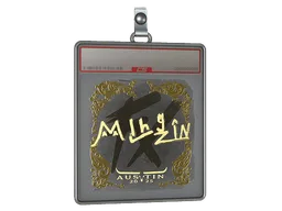 Sticker Slab | mlhzin (Gold) | Austin 2025