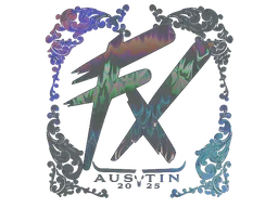 Sticker | Fluxo (Holo) | Austin 2025