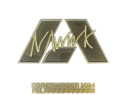 Sticker | nawwk (Gold) | Copenhagen 2024