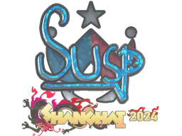 Sticker | susp (Glitter) | Shanghai 2024