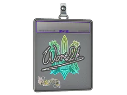 Sticker Slab | Woro2k (Glitter) | Paris 2023