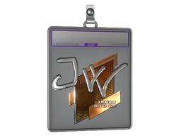 Sticker Slab | JW (Foil) | Boston 2018