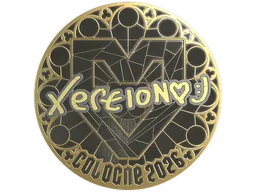 Sticker | xertioN (Gold) | Cologne 2026