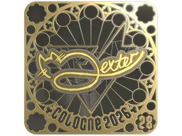 Sticker | dexter (Gold, Ranked) | Cologne 2026